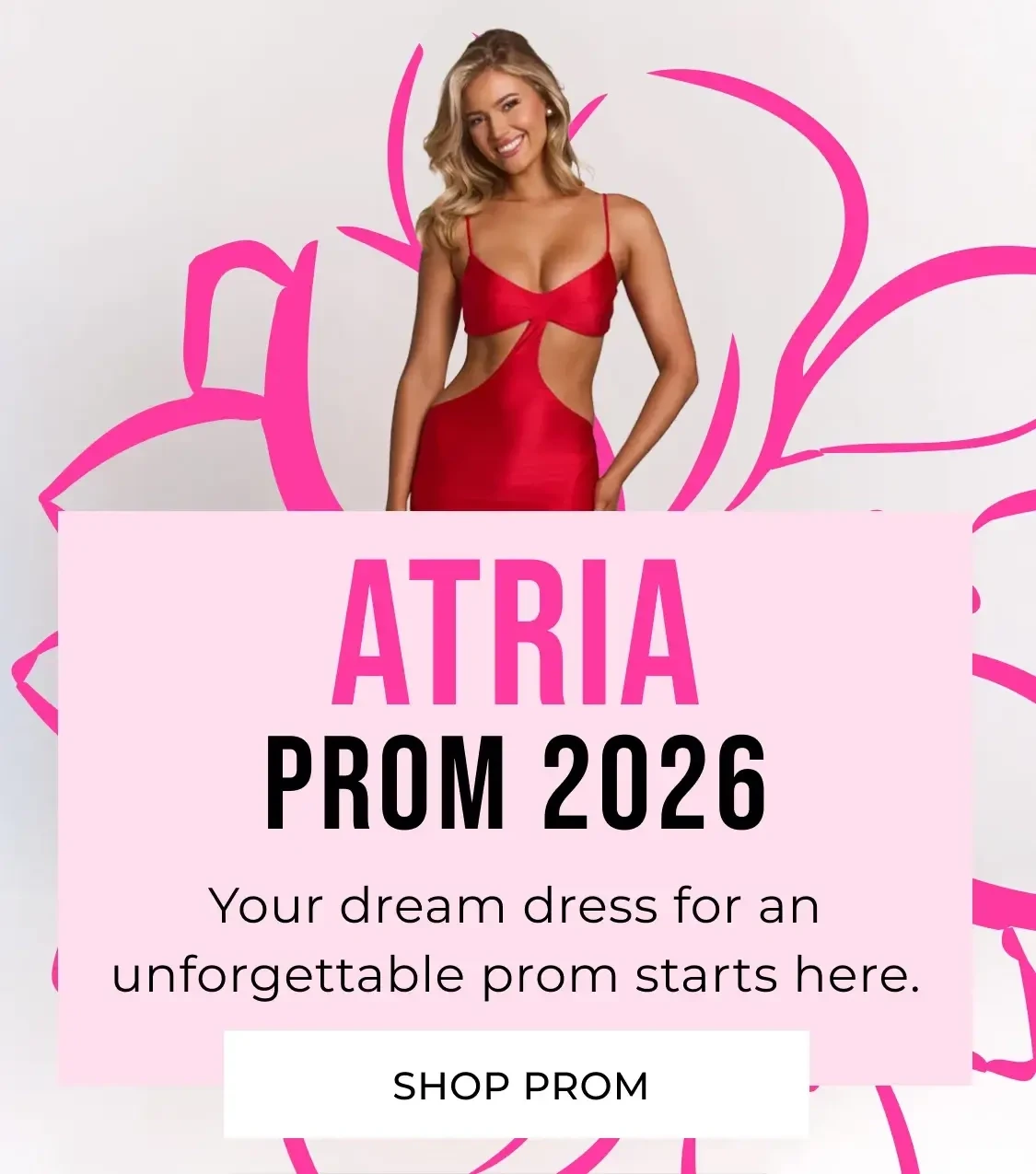 Atria Prom 2026 Banner Mobile